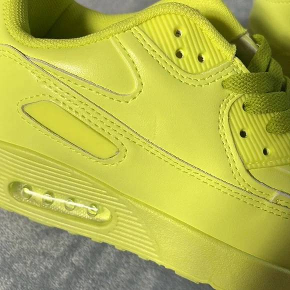 Cape Robbin Bright Yellow Green Sneakers - Picture 10 of 10